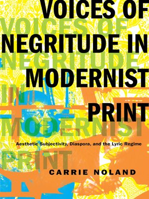 cover image of Voices of Negritude in Modernist Print